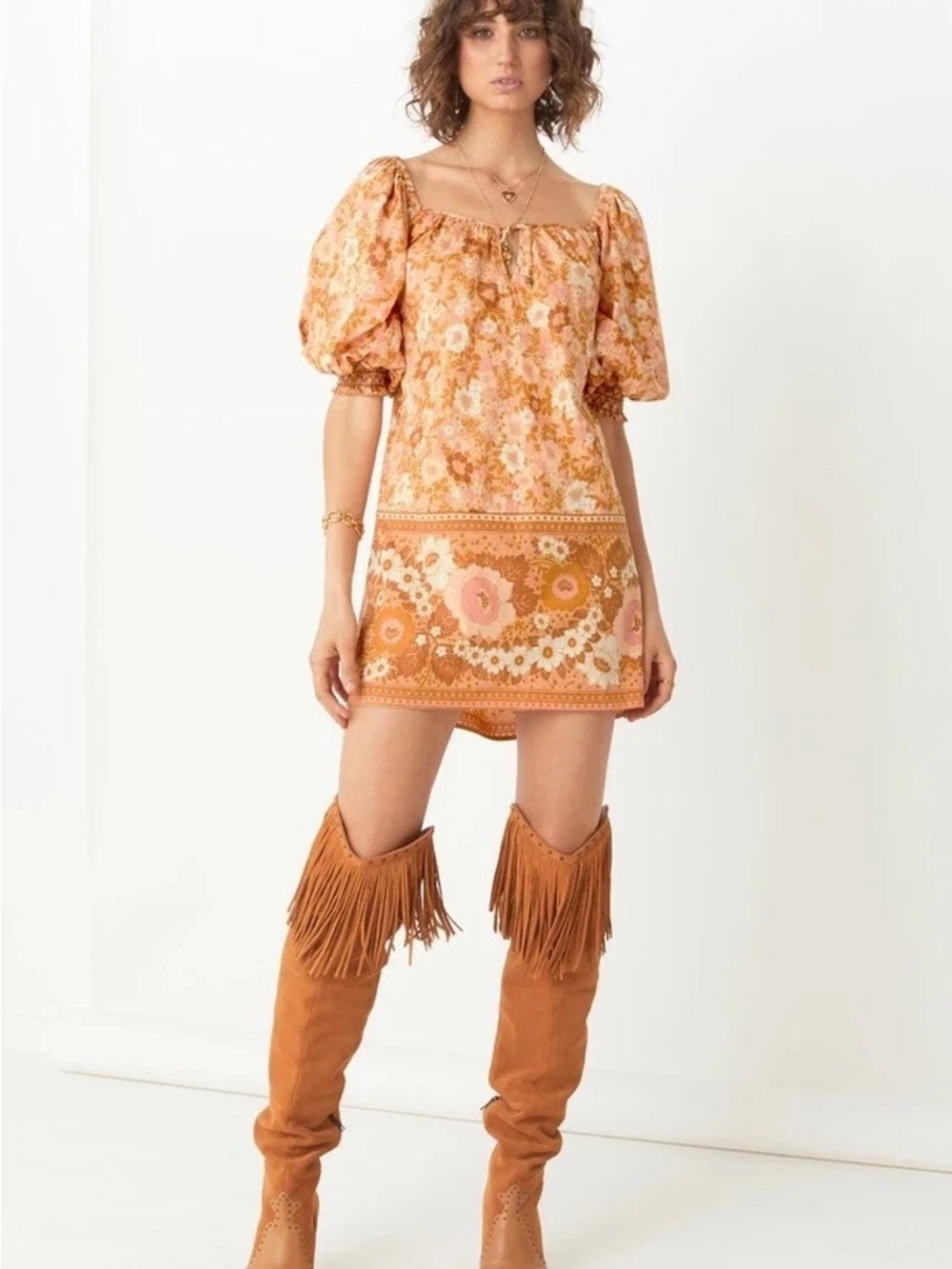 Spell & The Gypsy Anne Tunic Dress x Free People Size Large
